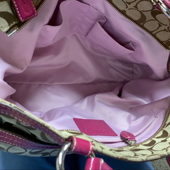 Large coach shoulder bag - Picture 4 of 5